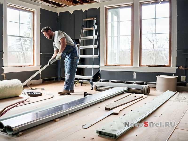 Особенности монтажа металлических панелей на потолке