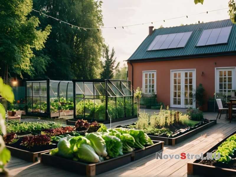 Как обустроить сад с элементами промышленного стиля