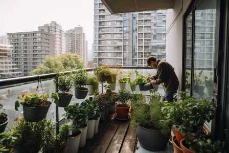 Как создать зеленую оазис на вашем балконе или террасе