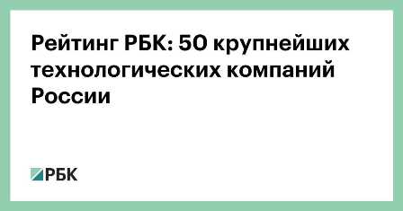 Крупнейшие технологические компании: кто они и что они делают?